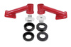 BMR 15-17 S550 Mustang Cradle Bushing Lockout Kit - Red thumbnail 4