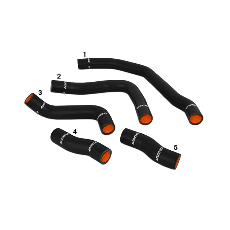 Mishimoto 90-99 Toyota MR2 Turbo Black Silicone Hose Kit thumbnail 6
