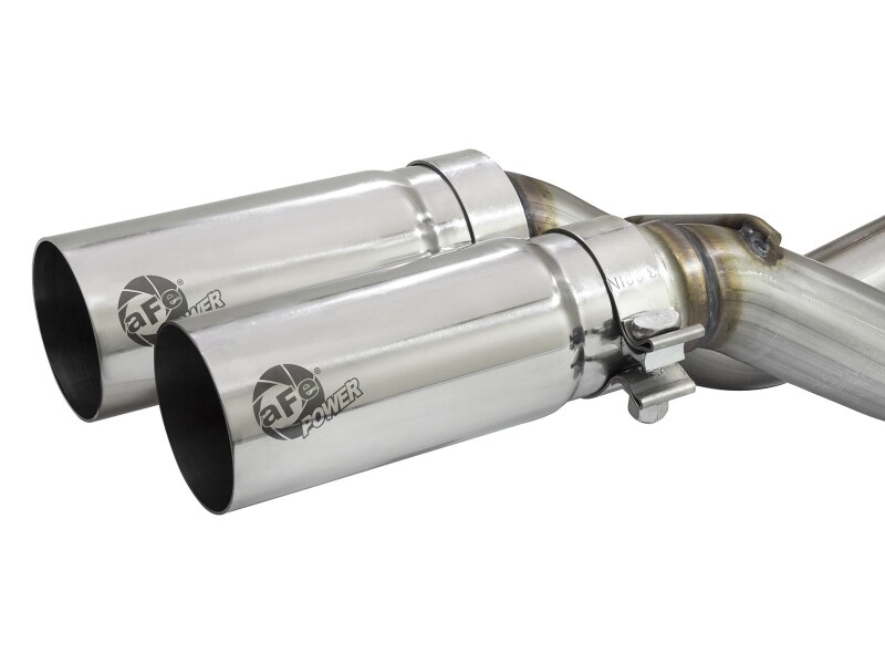 aFe Rebel Exhausts 3in SS Cat-Back 09-14 Ford F-150 4.6/5.0/5.4L w/ Polished Tips thumbnail 9