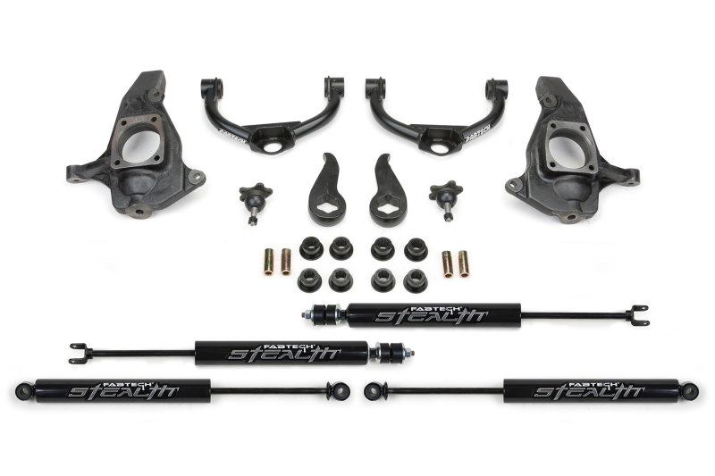 Fabtech 11-19 GM C/K2500HD/3500HD 4in Ultimate System w/Stealth Shocks (1x fabFTS21184)