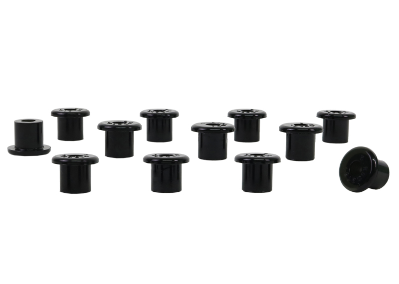 Whiteline 76-86 Jeep CJ7 Spring Eye Front/Rear and Shackle Bushing Kit thumbnail 5