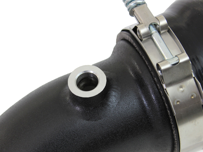 BladeRunner 3 IN Aluminum Cold Charge Pipe Black