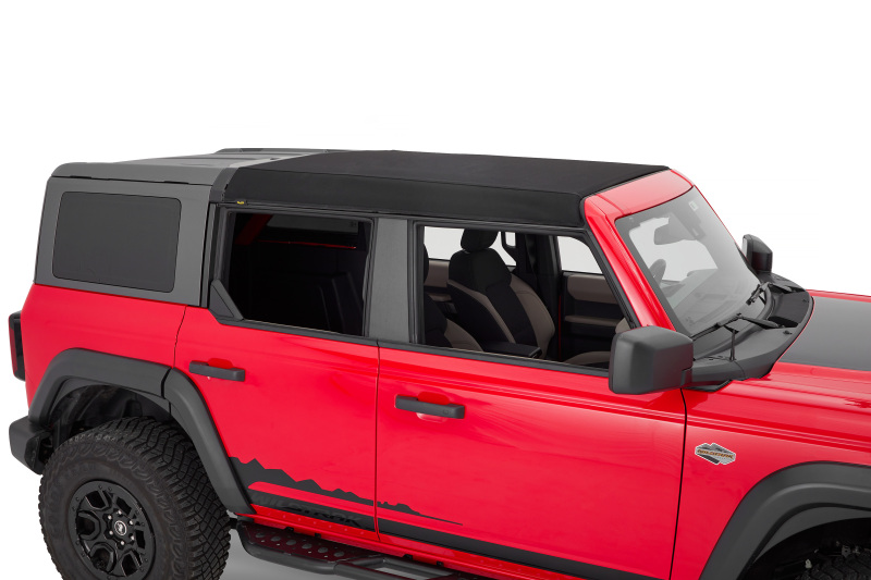 Bestop 21-26 Bronco 4-Door Skyrider For Hardtop (Premium Black Twill) thumbnail 6