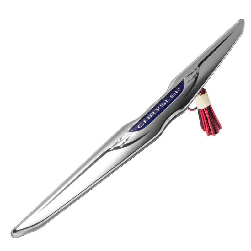Oracle Chrysler Illuminated LED Sleek Wing - White thumbnail 7