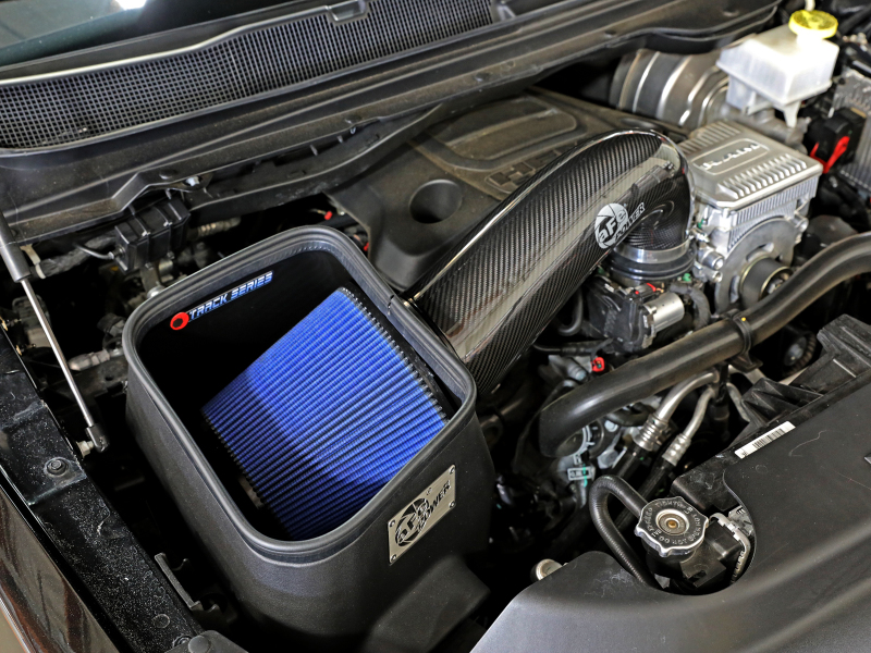 aFe 19-20 Dodge RAM 1500 5.7L Track Series Carbon Fiber Cold Air Intake System w/Pro 5R Filter thumbnail 4