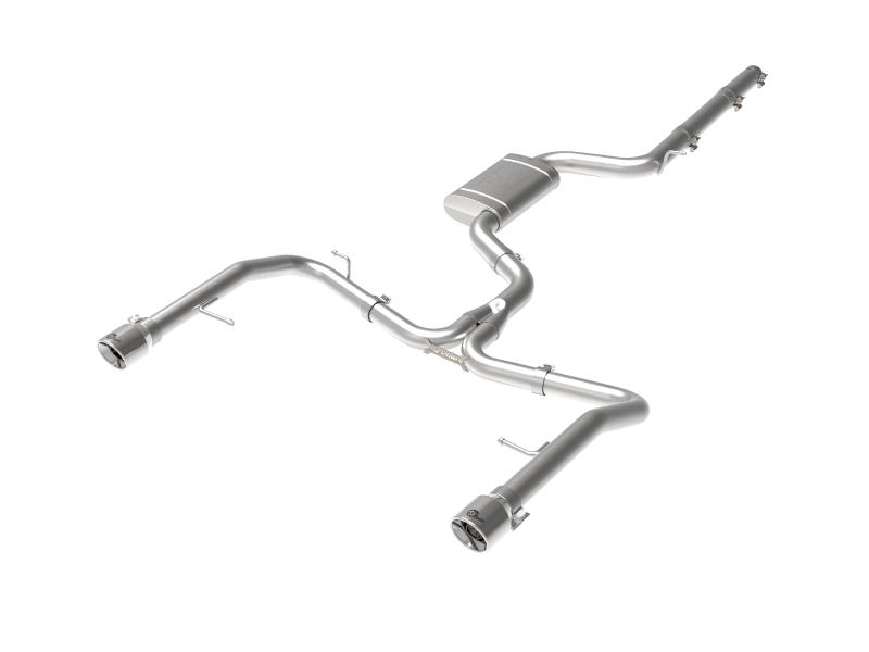 aFe 19-21 VW Jetta GLI (MKVII) L4-2.0L (t) MACH Force-Xp 304 SS Cat-Back Exhaust System Polished Tip thumbnail 2