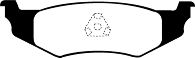 EBC 99-04 Chrysler 300M 3.5 Redstuff Rear Brake Pads thumbnail 7