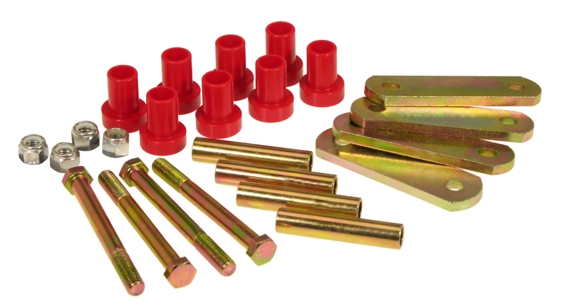 PRO Spring/Shackle Bush- Red