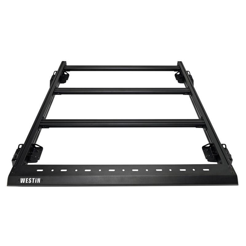 Westin Mesa Roof Racks for 2018-2025 WRANGLER - 15-00075 Rack, Mesa, Steel, Black Powdercoated, Bolt-on, No Drilling Required, 4 Door, Jeep, Kit