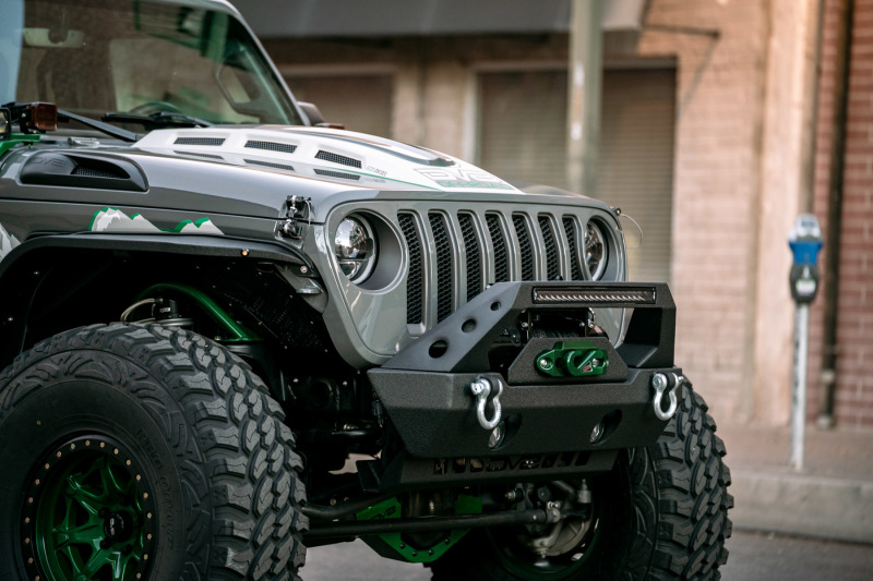 18+ Jeep JL Heat Dispersion Hood - Primer Black - Image 30