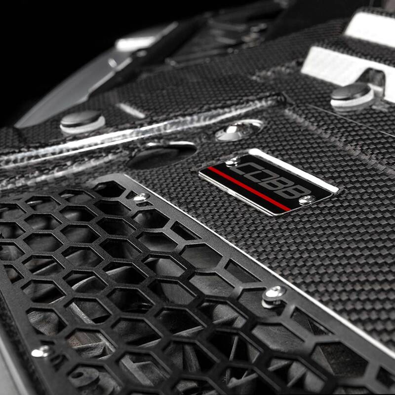 Cobb 17-20 Ford F-150 Ecoboost Raptor Redline Carbon Fiber Radiator Shroud thumbnail 9