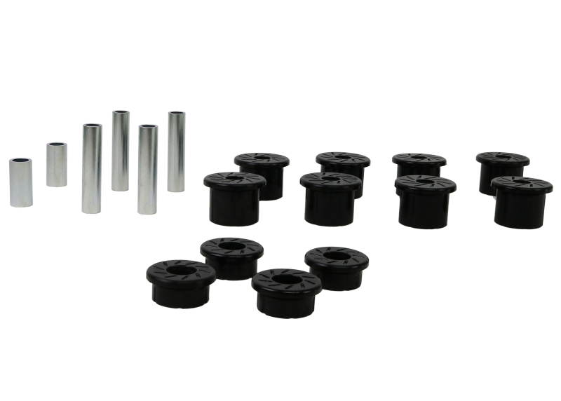 Whiteline 1980-1997 Ford F-250 Spring - Eye Front/Rear And Shackle Bushing
Bushing Kit
