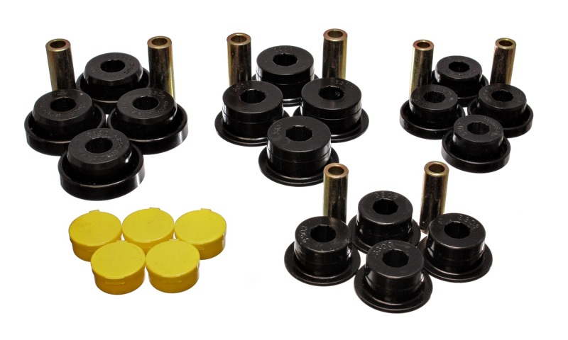Energy Suspension 94-98 Dodge Ram Black Front Control Arm Bushing Set thumbnail 5