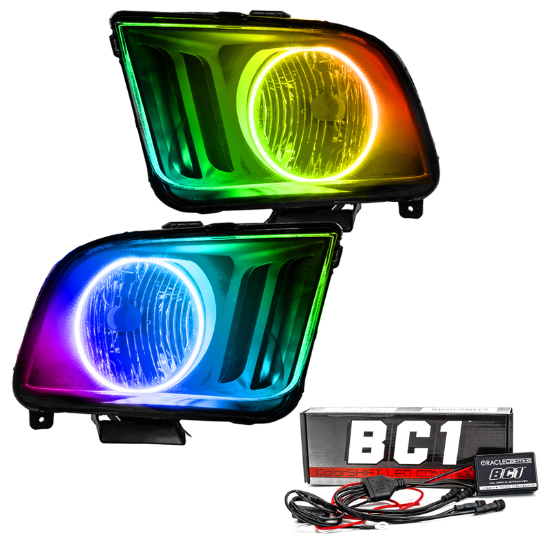 Oracle 05-09 Ford Mustang SMD HL - ColorSHIFT w/ BC1 Controller thumbnail 2