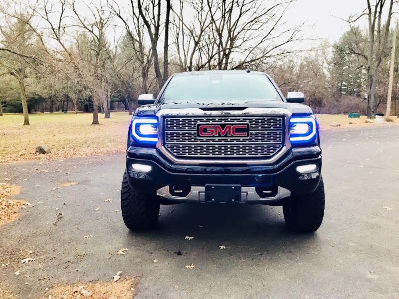 Oracle 16-18 GMC Sierra Headlight DRL Upgrade Kit - ColorSHIFT w/ BC1 Controller