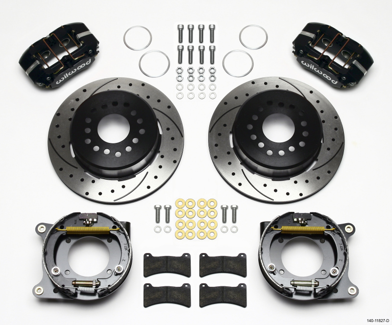 Wilwood Dynapro Low-Profile 11.00in P-Brake Kit Drilled Impala 59-64 / Corvette 57-62