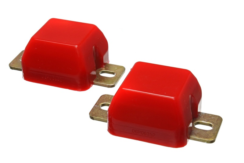 Energy Suspension 05-13 Toyota Tacoma 2WD(Prerunner)/4WD Red Rear Bumper Stop Set thumbnail 3
