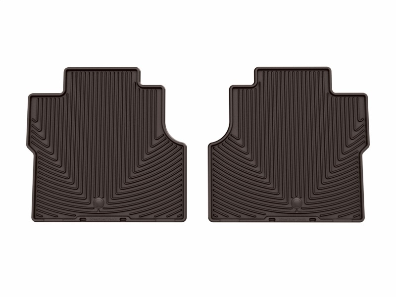 WT Rubber Mats - Rear - Cocoa