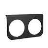 Autometer 2-1/16in Black 2-Hole Gauge Panel thumbnail 6