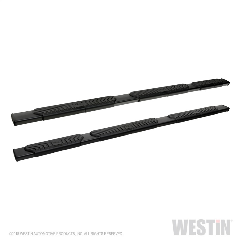 Westin 19-21 Dodge/Ram 1500 Crew Cab (5.5ft Bed) Wheel to Wheel Nerf Step Bars - Black thumbnail 5