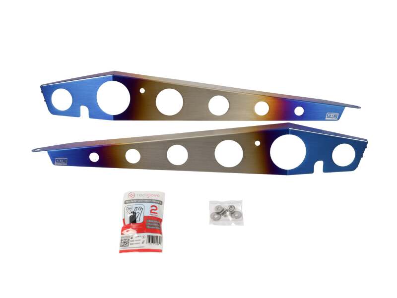 GrimmSpeed 15-21 Subaru WRX/STI Fender Shrouds - Titanium thumbnail 7