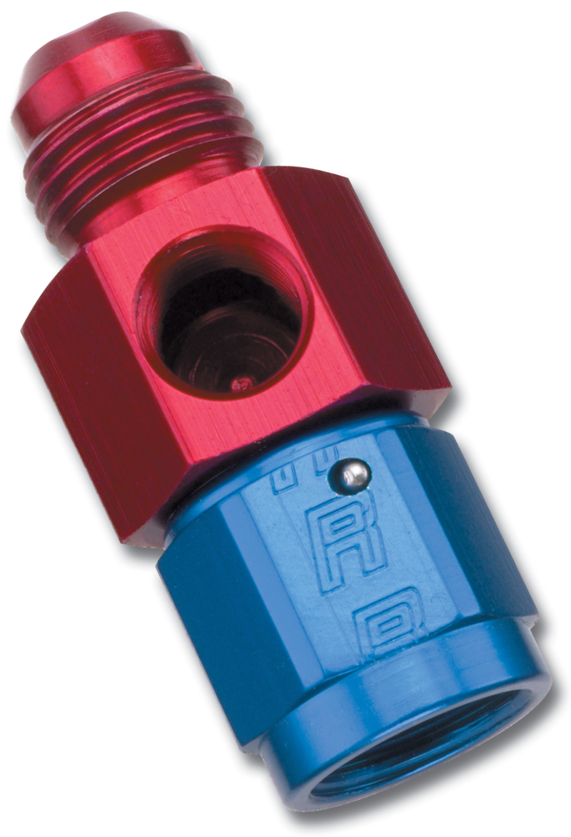 Russell Performance -4 AN Fuel Pressure Take off (Red/Blue) thumbnail 5