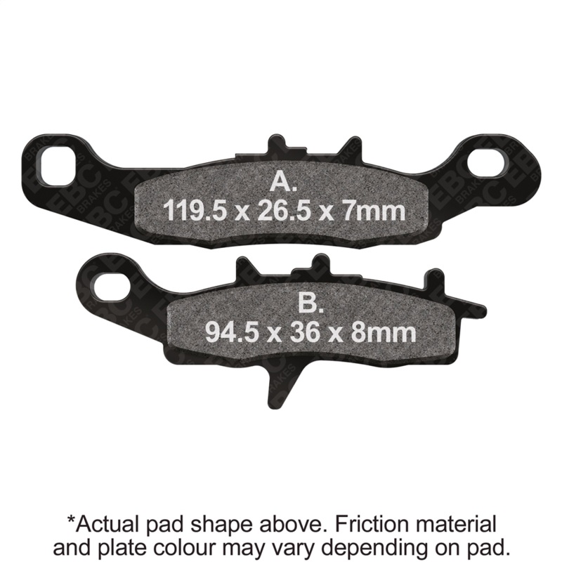EBC R Sintered Brake Pads