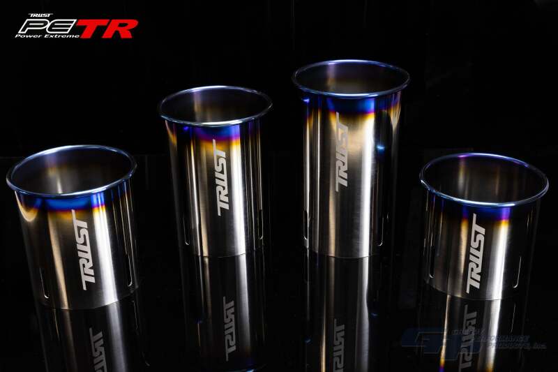 GReddy PE-TR Rolled Tip-Burnt-Ti L 130mm x 115mm thumbnail 5