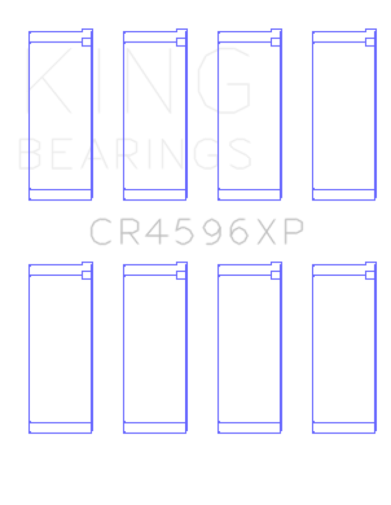 King Engine Bearings BMW S14B20/S14B23/S14B25 (Size STD) Performance Rod Bearing Set thumbnail 2