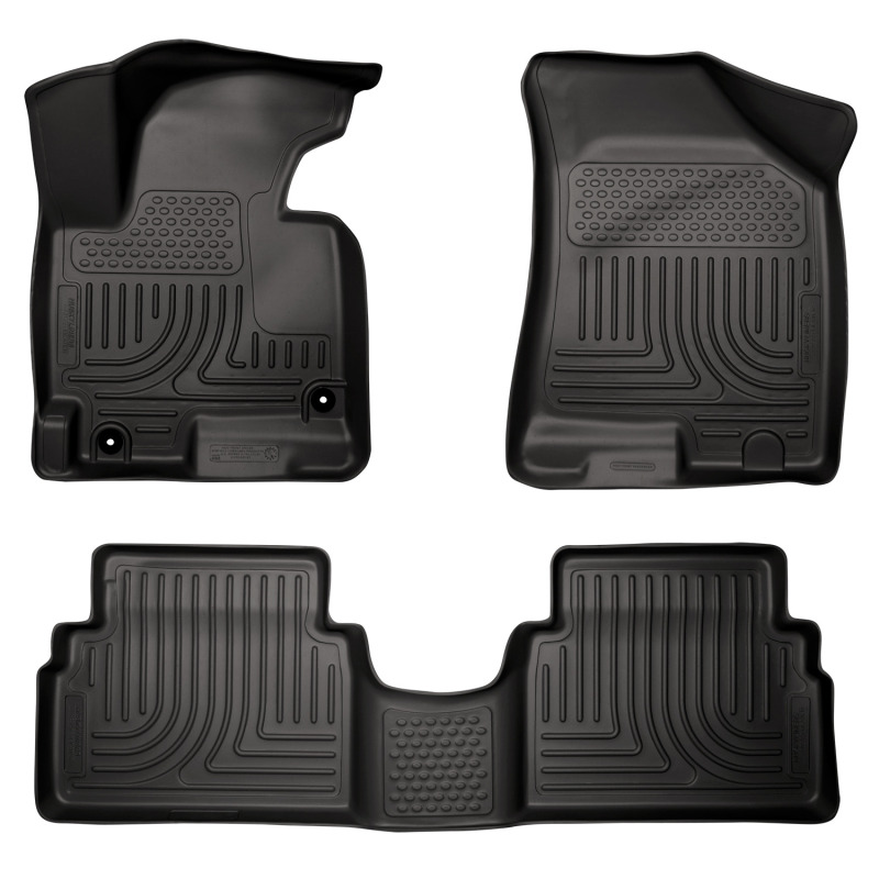 Husky Liners 11-12 Hyundai Tucson WeatherBeater Combo Black Floor Liners thumbnail 2