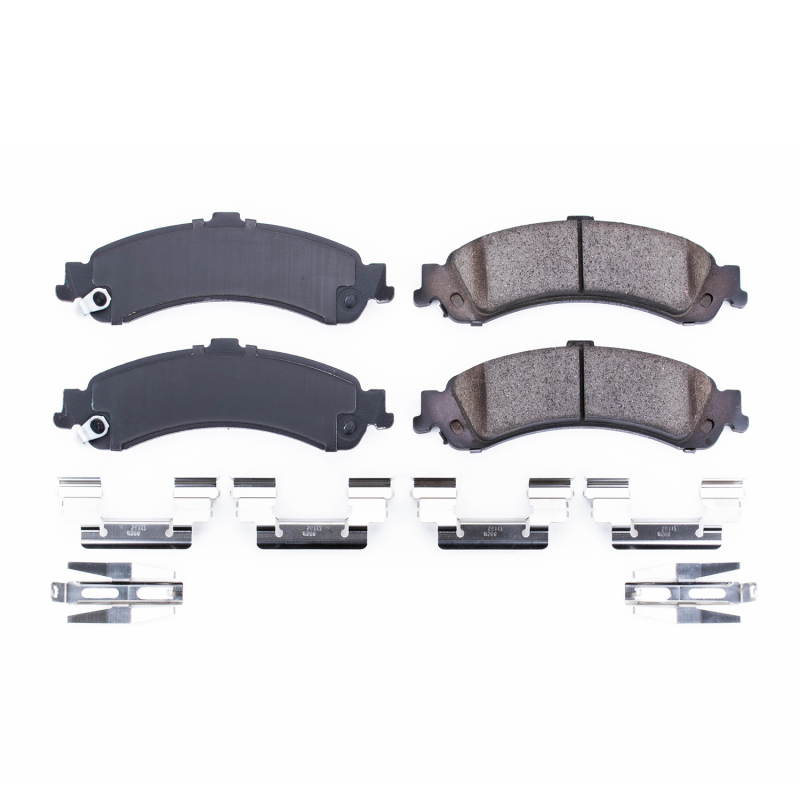 Power Stop 02-06 Cadillac Escalade Rear Z17 Evolution Ceramic Brake Pads w/Hardware thumbnail 7