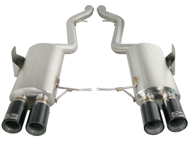 aFe MACH Force XP Exhaust Cat-Back 2.5in Dia Carbon Fiber Tips SS-304 07-13 BMW M3 (E92/93) V8 4.0L thumbnail 8