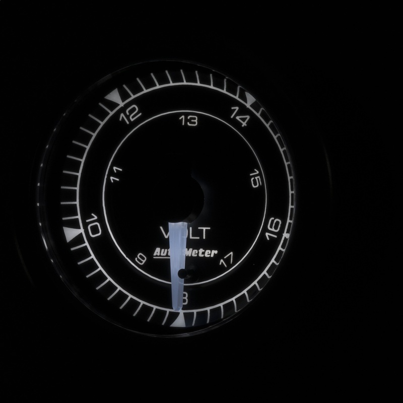 Autometer Chrono 2-1/16in 18V Voltmeter Gauge thumbnail 9