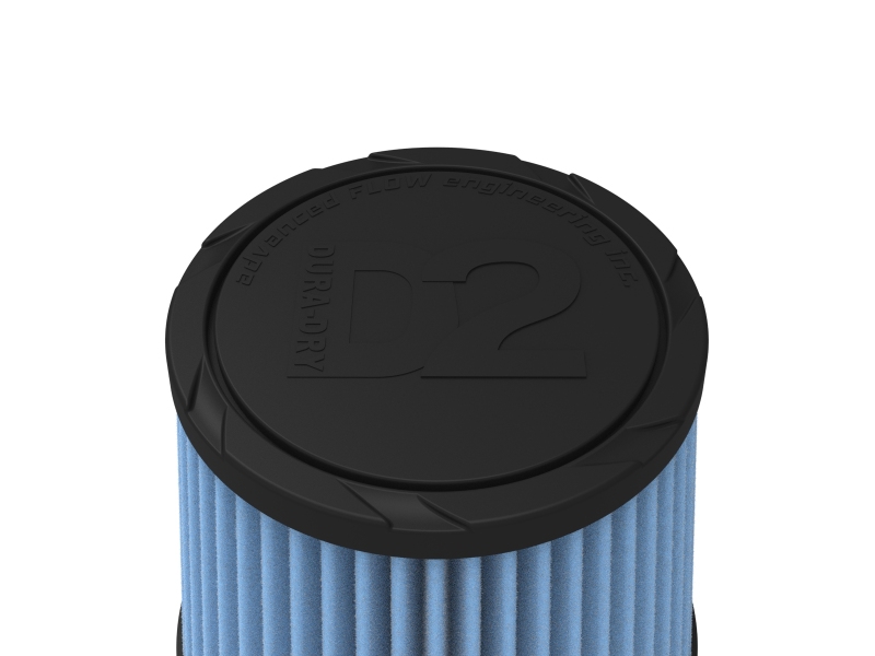 aFe POWER Universal Clamp-On Air Filter w/ D2 Dura-Dry Media - 3-1/2in F x 6in B x 4-3/4in T x 5in H thumbnail 5