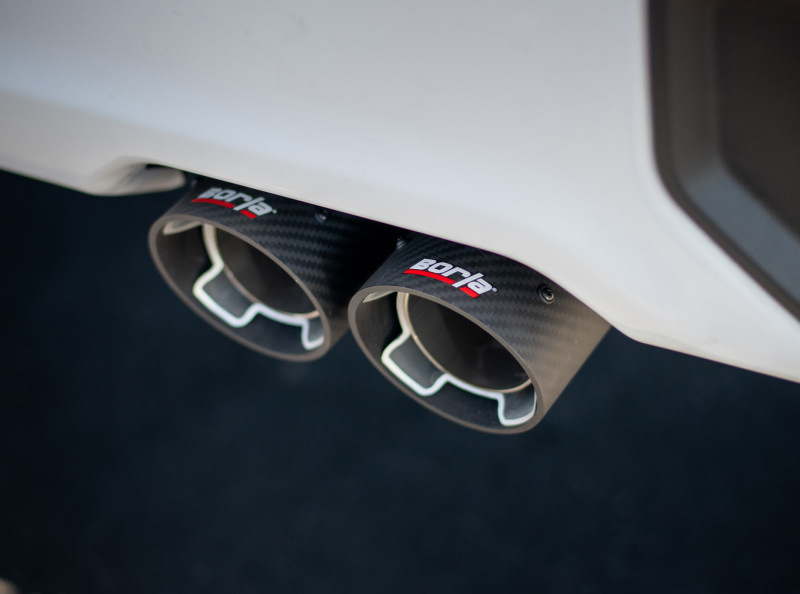 Borla 2019 Chevrolet Silverado 1500 6.2 w/ 147in WB 2.75in S-Type Catback Exhaust -Carbon Fiber Tips thumbnail 3