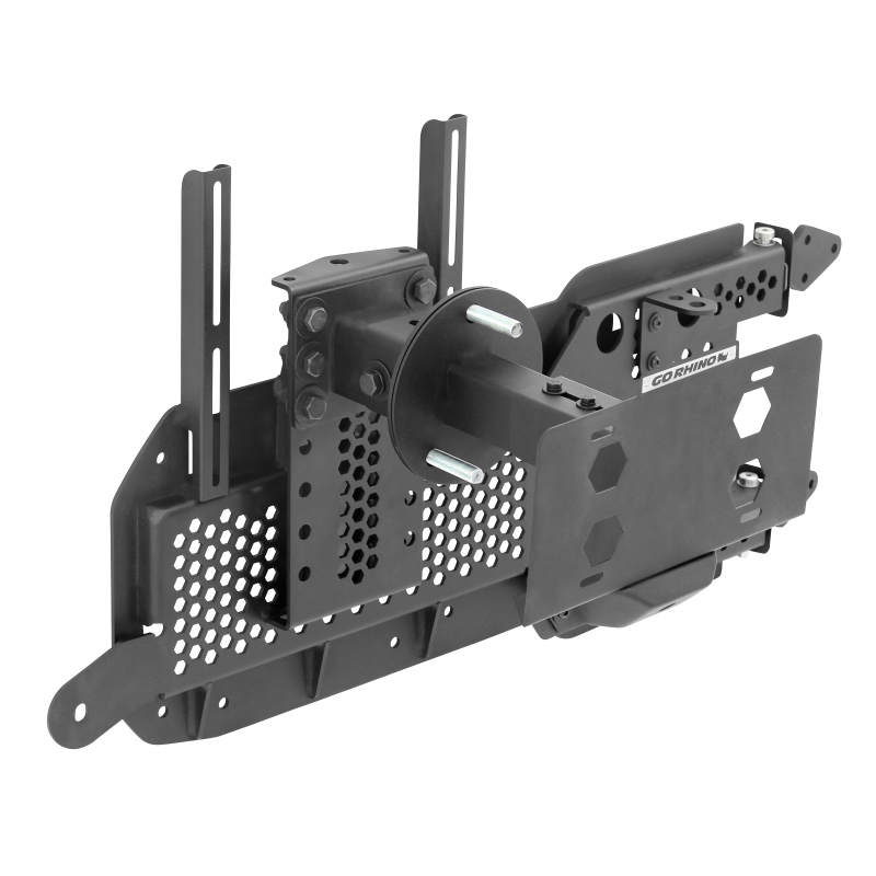 Go Rhino 08-22 Jeep Wrangler JL/JLU Body Mount Spare Tire Carrier - Tex. Blk thumbnail 9