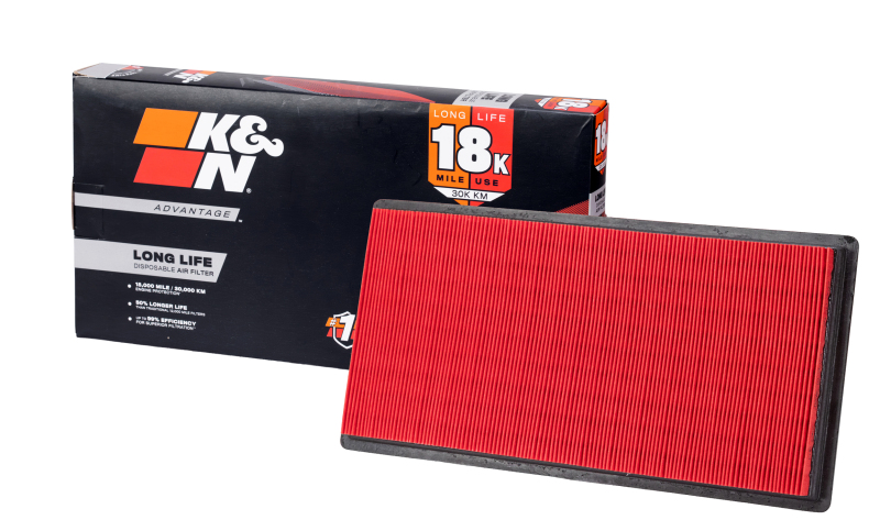 K&N Advantage Air Filter 18K Miles Dodge Caliber 2006-2010 Jeep Patriot/Compass 2007-2010 thumbnail 3