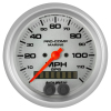 Autometer Marine Silver Ultra-Lite 3-3/8in 120MPH GPS Speedometer Gauge thumbnail 5