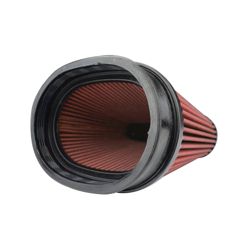 Injen 8-Layer Oiled Cotton Gauze Air Filter/ Oval ID Oval Base/5.55in Media HT/7in x 2.75in Oval Top thumbnail 4