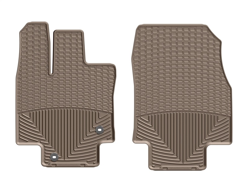 WT Rubber Mats - Front - Tan