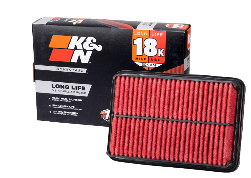 K&N Universal Air Filter 4in Flg 8-1/2in B 5in T 9-1/2in H Gen 3 thumbnail 2