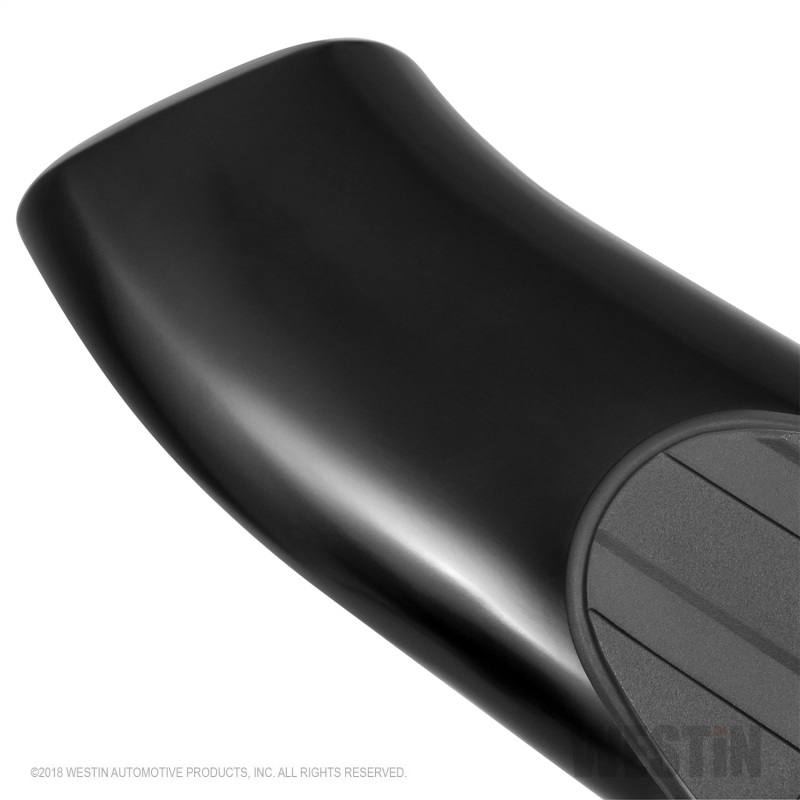 Westin 2019 Chevrolet Silverado Crew Cab w/ 6.5ft Bed PRO TRAXX 5 W2W Oval Nerf Step Bars - Black thumbnail 9