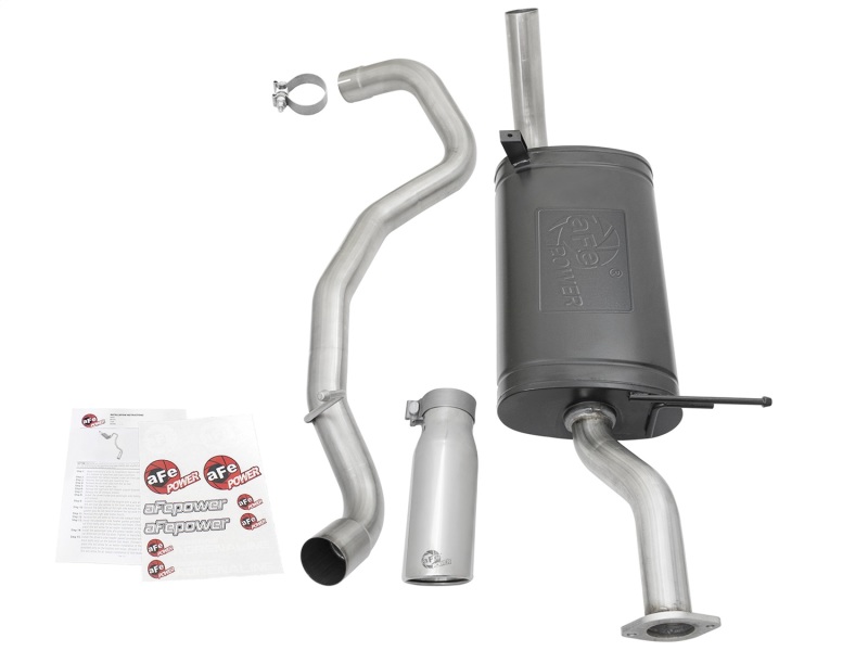 aFe MACH Force XP Exhaust Cat-Back SS-304 97-16 Nissan Patrol (Y61) I6-4.8L w/ Polished Tips thumbnail 4