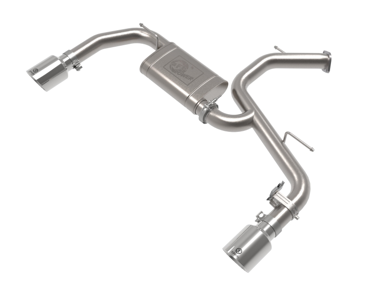 aFe Takeda 22-23 Hyundai Elantra N L4-2.0L (t) 3in 304 SS Axle-Back Exhaust w/ Polished Tips thumbnail 2