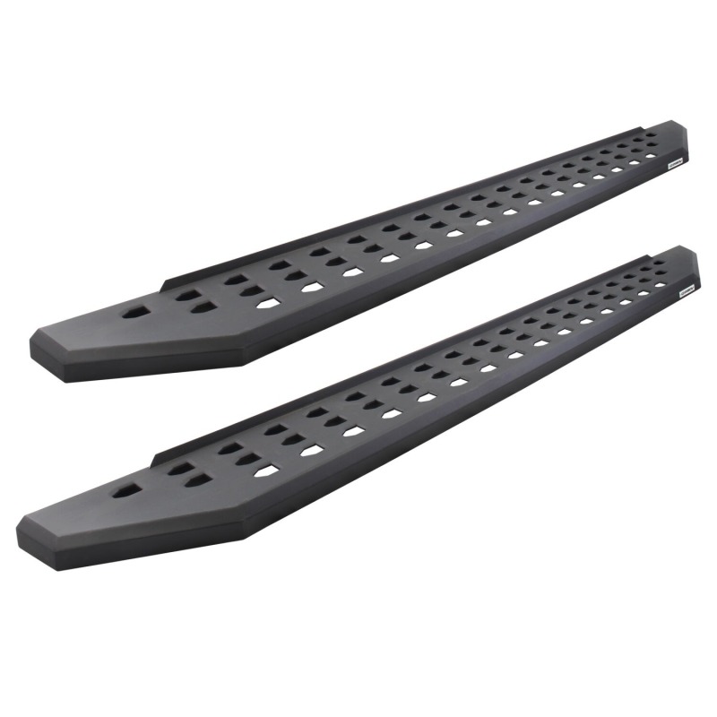 Go Rhino RB20 Running Boards 57in. Cab Length - Tex. Blk (No Drill/Mounting Brackets Req.)