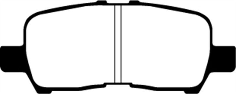 EBC 05-09 Buick Allure (Canada) 3.6 Ultimax2 Rear Brake Pads thumbnail 5