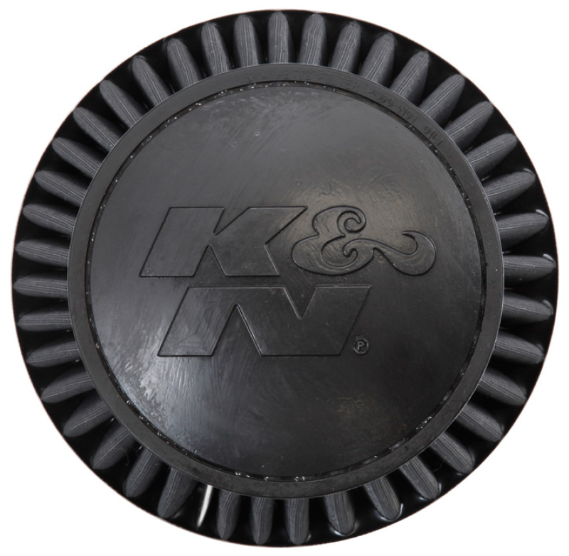 K&N Universal Rubber Filter Round Tapered 6in Flange ID x 7.5in Base OD x 5.25in Top OD x 6in Height thumbnail 6