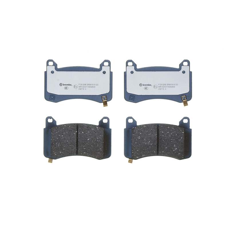 Brembo 17-23 Tesla 3 / 20-21 Y Beyond EV Brake Pad thumbnail 3