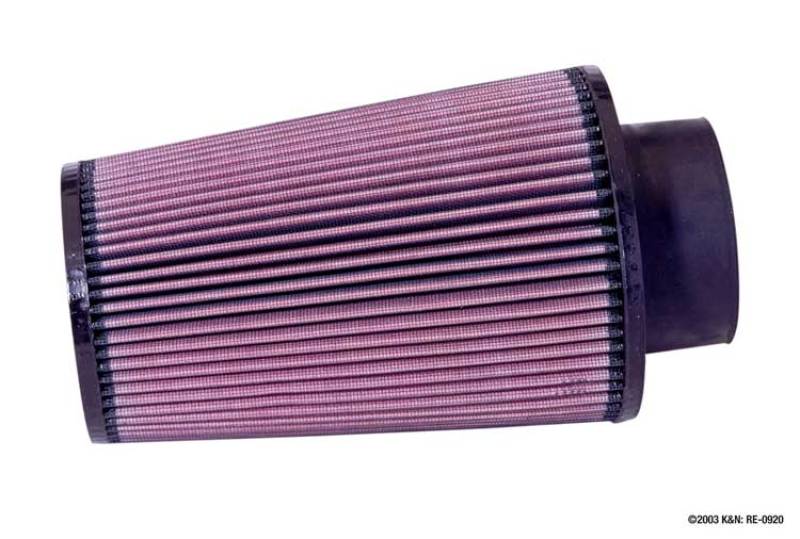 K&N Universal Rubber Filter 3 1/2inch ID FLG / 6inch Base / 4-5/8inch Top / 9inch Height
Universal Clamp-On A
Clamp-on Air Filter