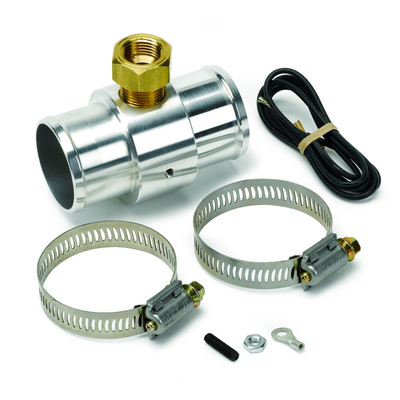 Autometer Radiator Hose Adapter 1.5in, 0.375in NPTF Female, Aluminum thumbnail 6